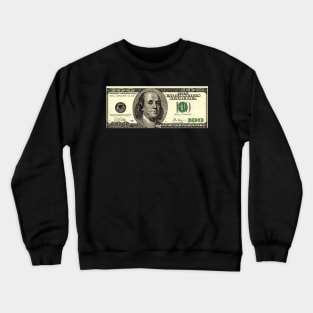 100 dollars, millionaire club Crewneck Sweatshirt
